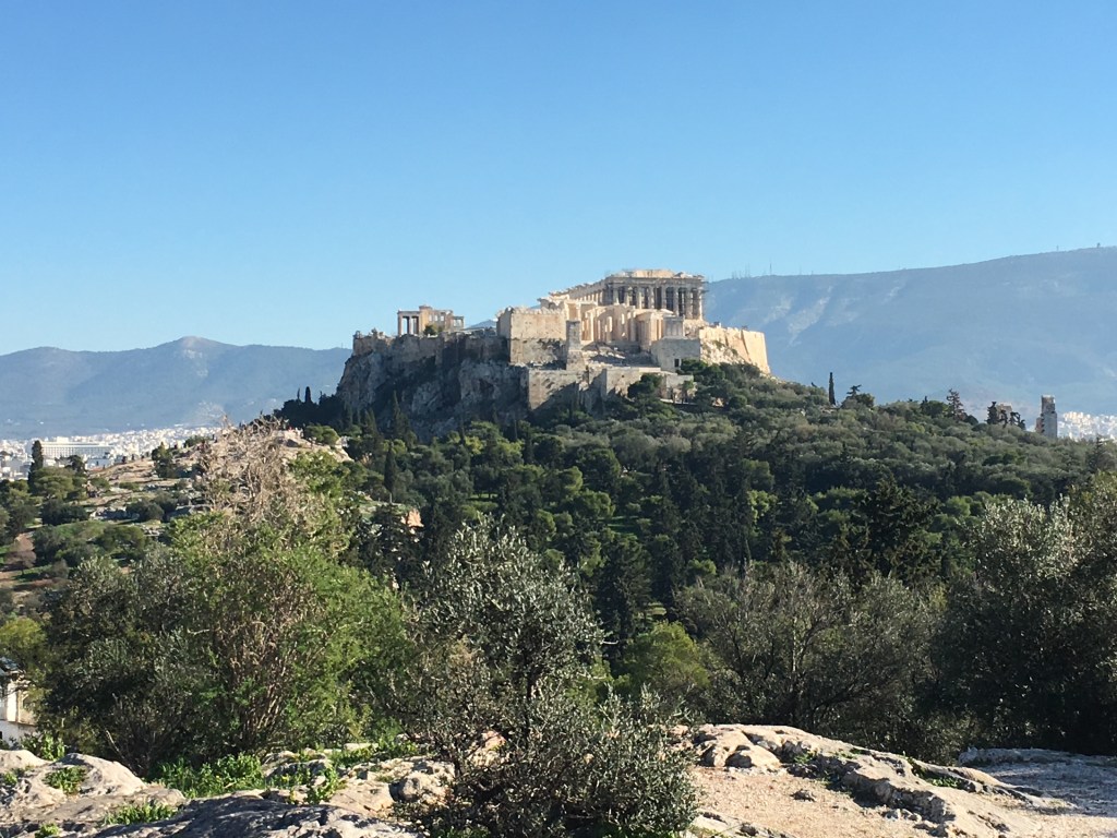 view of the acropolis