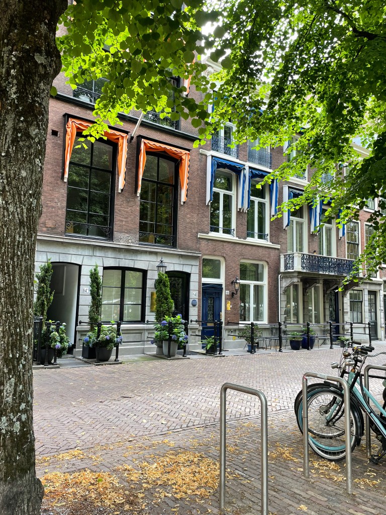 Traditional Dutch city scape