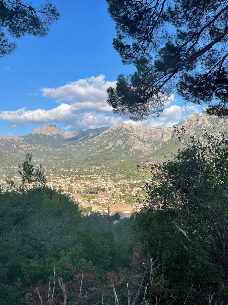 View on the Serra Tramontana.
