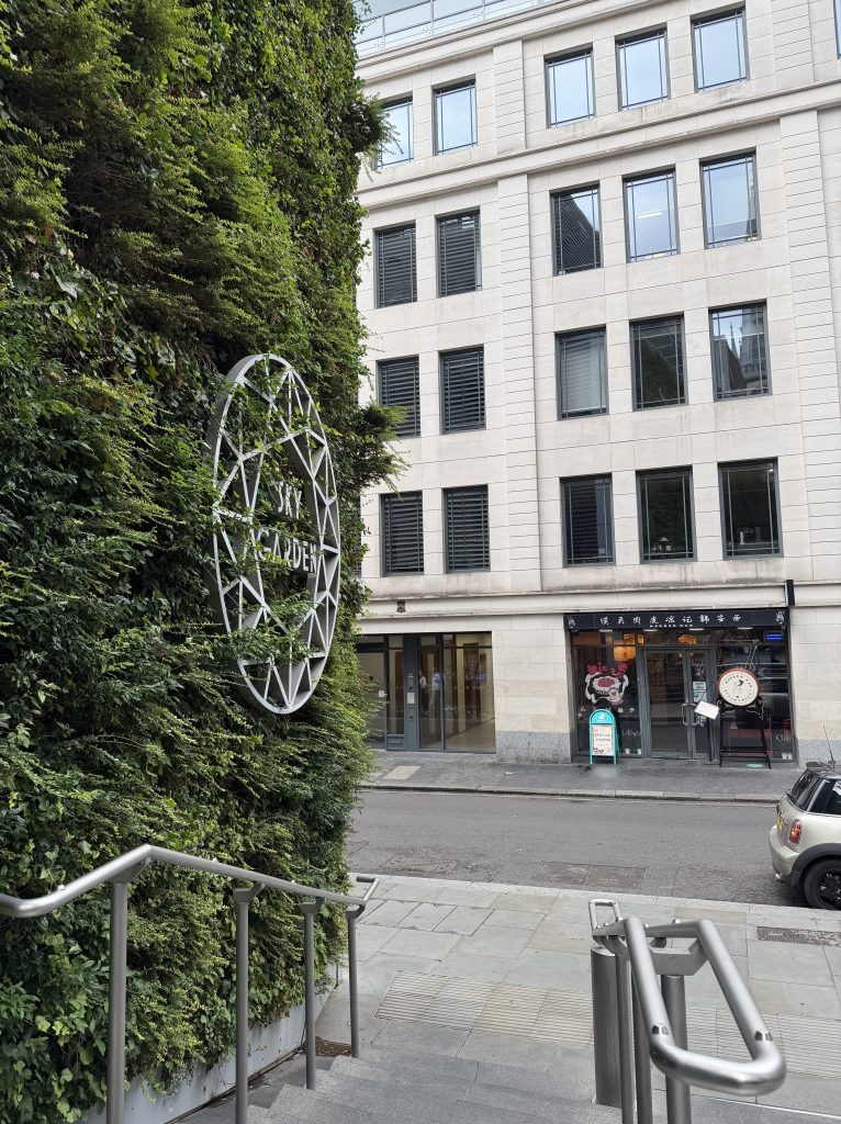 London Sky Garden entrance